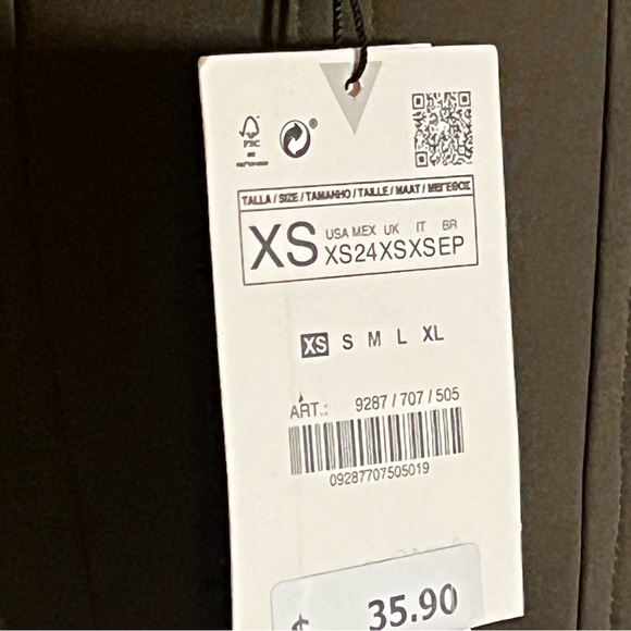 XS ZARA BUSTIER - Picture 4 of 5